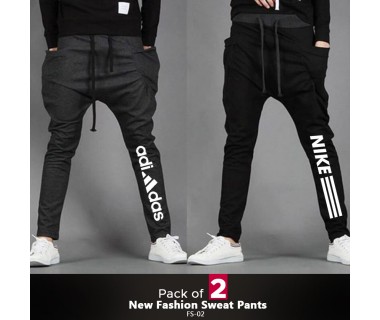 Pack of 2 New Fashion Sweat Pants FS-02